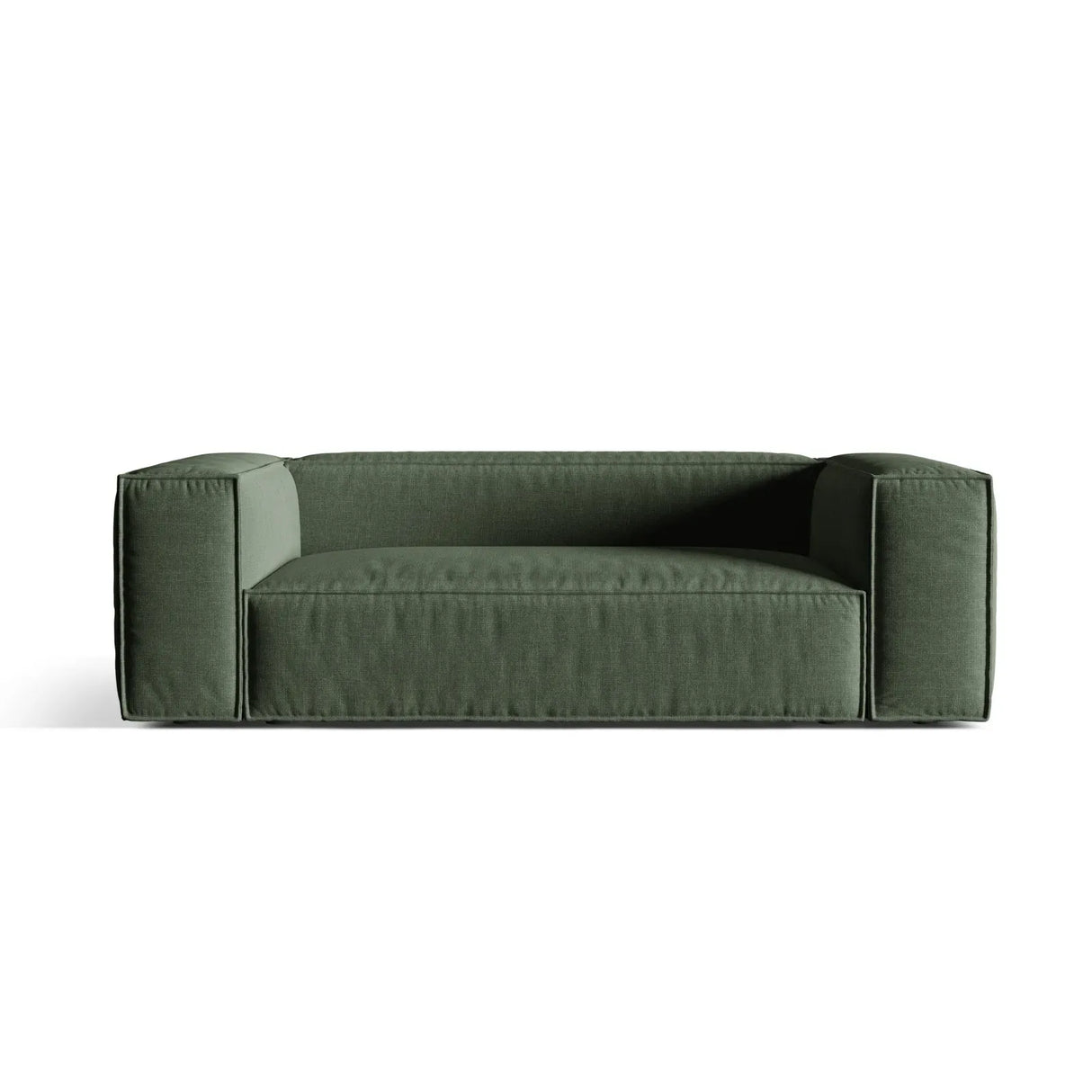 Nuria 3-Sitzer Sofa mit Bezug in Samt, Strukturstoff oder Boucle-Stoff, 210x110 cm - ZEN ZONE Furniture