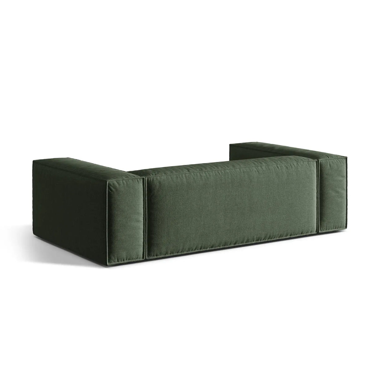 Nuria 3-Sitzer Sofa mit Bezug in Samt, Strukturstoff oder Boucle-Stoff, 210x110 cm - ZEN ZONE Furniture