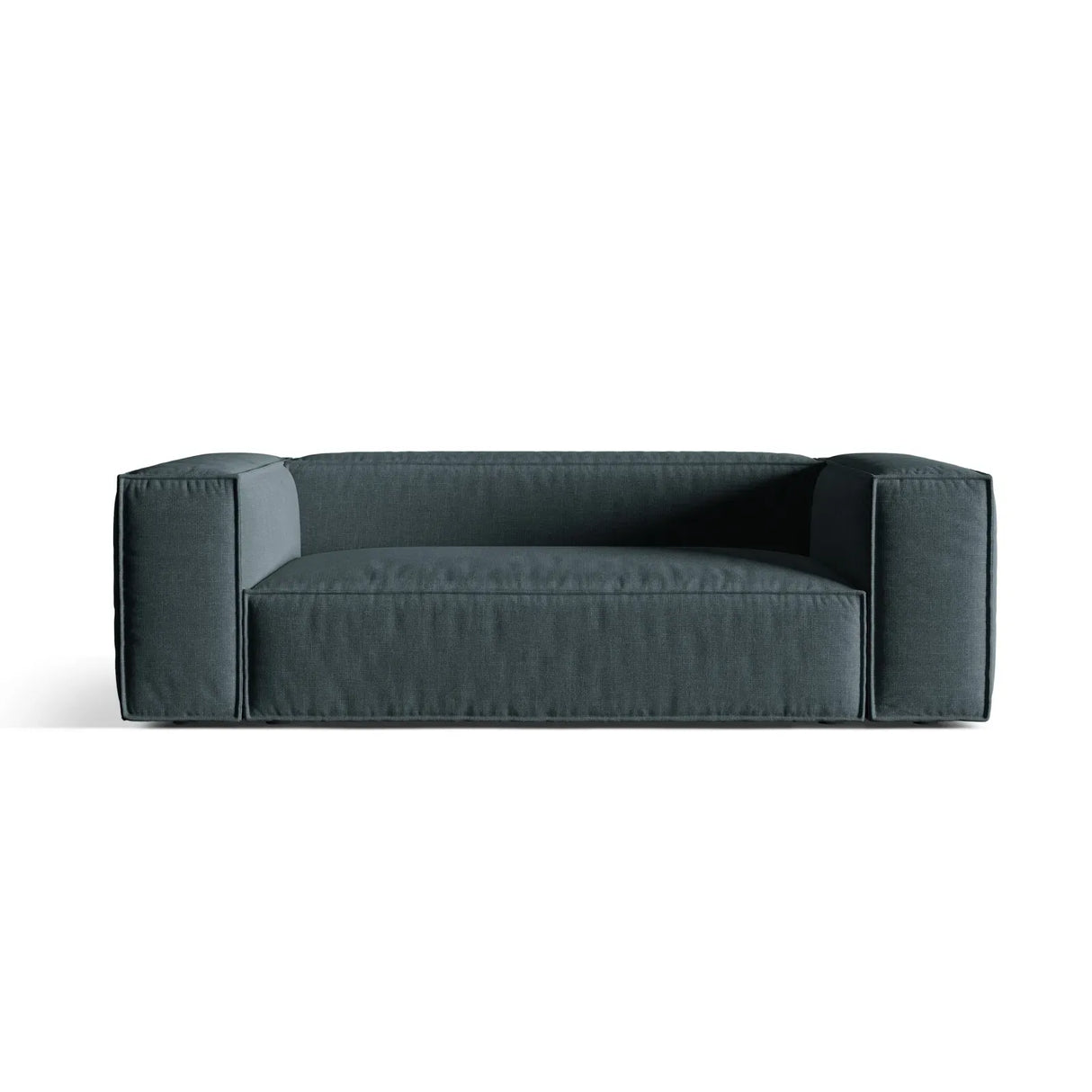 Nuria 3-Sitzer Sofa mit Bezug in Samt, Strukturstoff oder Boucle-Stoff, 210x110 cm - ZEN ZONE Furniture