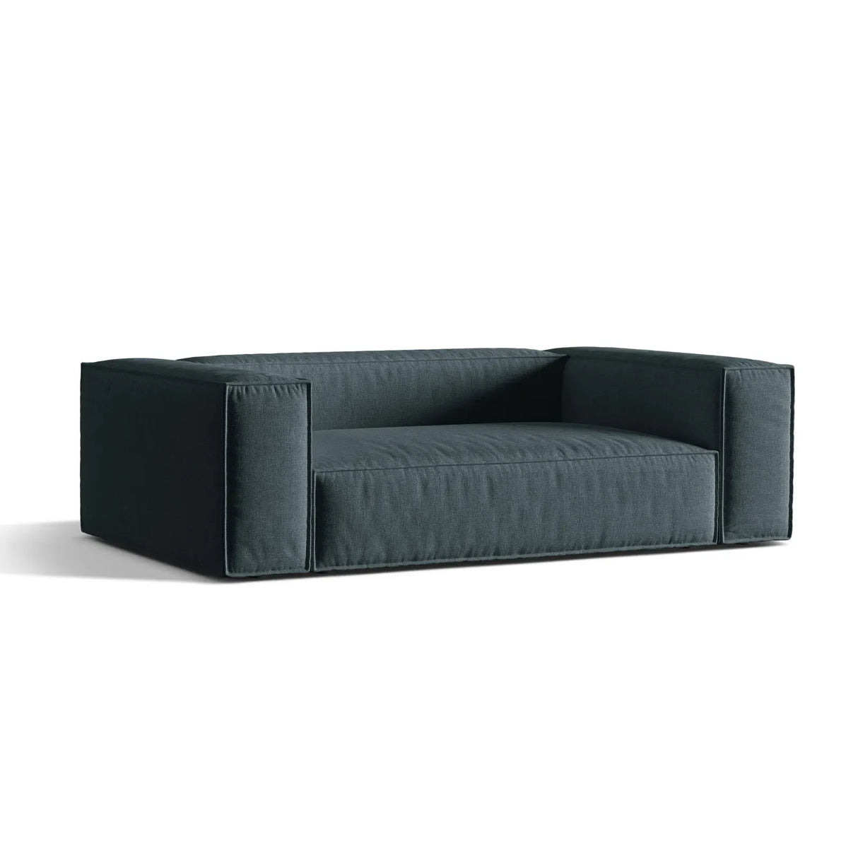Nuria 3-Sitzer Sofa mit Bezug in Samt, Strukturstoff oder Boucle-Stoff, 210x110 cm - ZEN ZONE Furniture