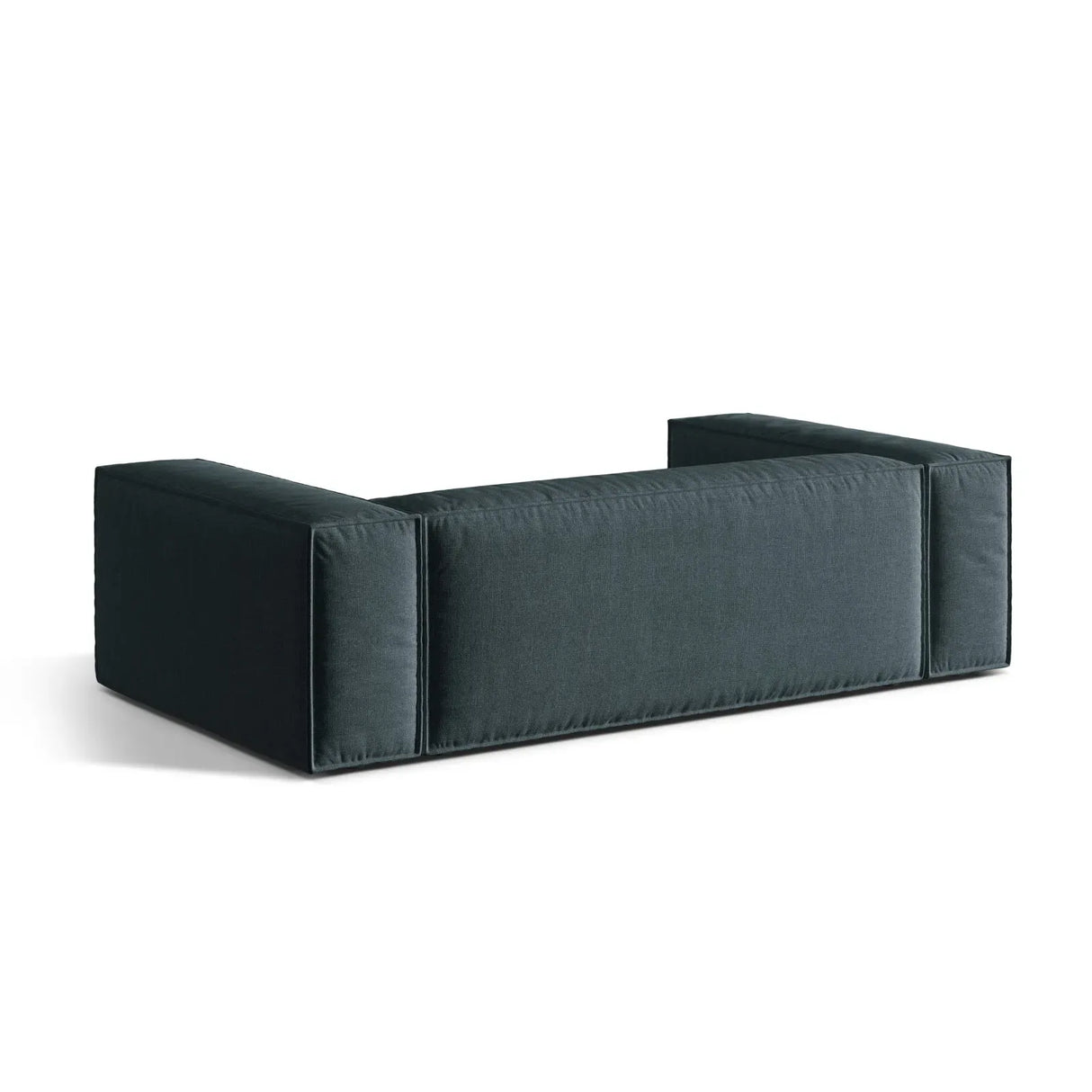 Nuria 3-Sitzer Sofa mit Bezug in Samt, Strukturstoff oder Boucle-Stoff, 210x110 cm - ZEN ZONE Furniture