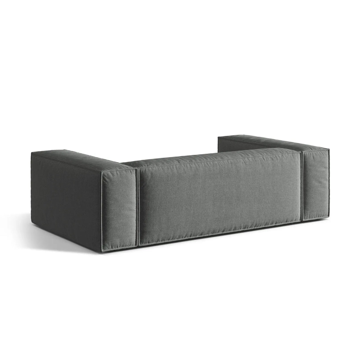 Nuria 3-Sitzer Sofa mit Bezug in Samt, Strukturstoff oder Boucle-Stoff, 210x110 cm - ZEN ZONE Furniture