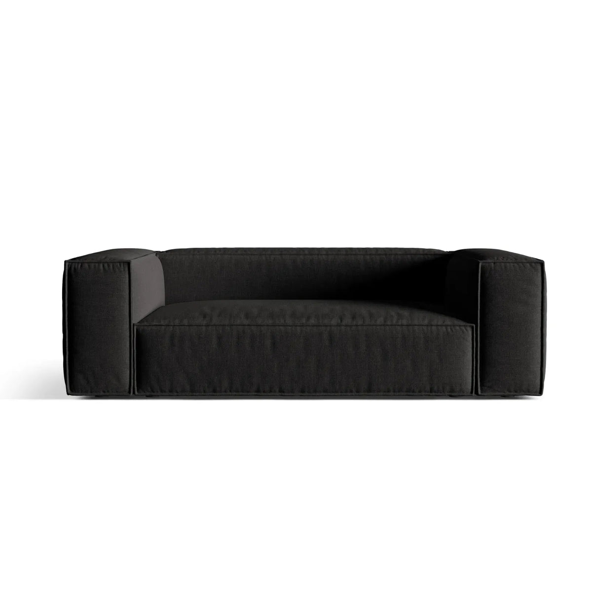 Nuria 3-Sitzer Sofa mit Bezug in Samt, Strukturstoff oder Boucle-Stoff, 210x110 cm - ZEN ZONE Furniture