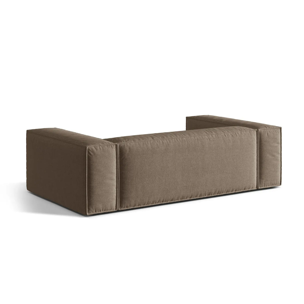 Nuria 3-Sitzer Sofa mit Bezug in Samt, Strukturstoff oder Boucle-Stoff, 210x110 cm - ZEN ZONE Furniture