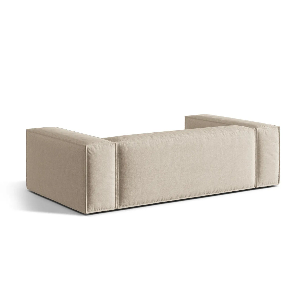 Nuria 3-Sitzer Sofa mit Bezug in Samt, Strukturstoff oder Boucle-Stoff, 210x110 cm - ZEN ZONE Furniture
