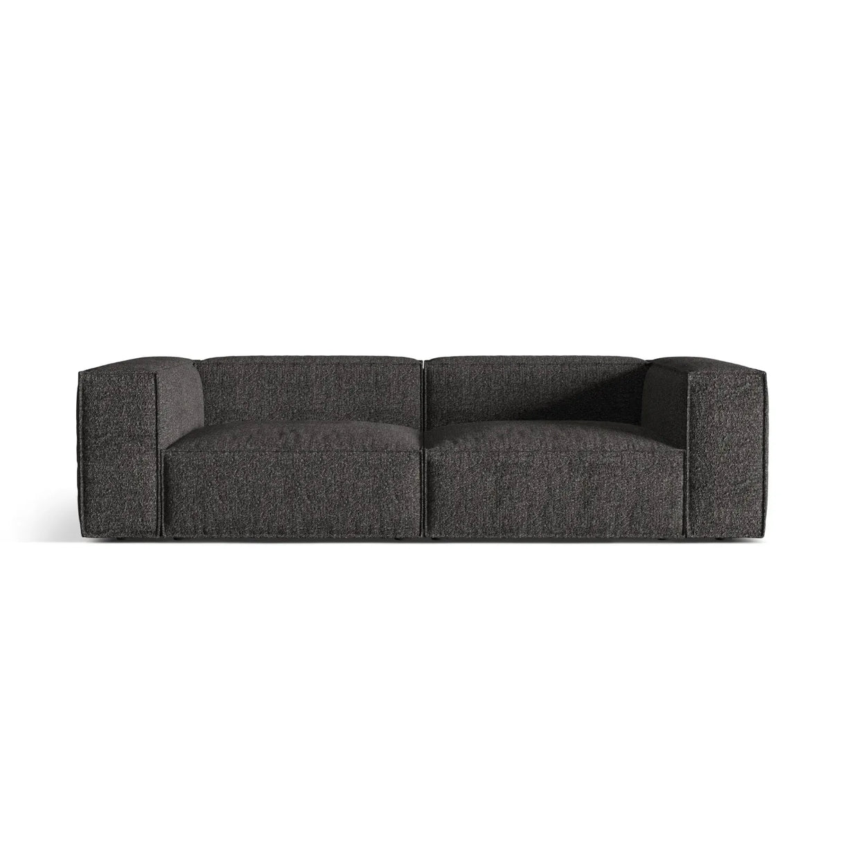 Nuria 4-Sitzer Sofa mit Bezug in Samt, Strukturstoff oder Boucle-Stoff, 250x110 cm - ZEN ZONE Furniture