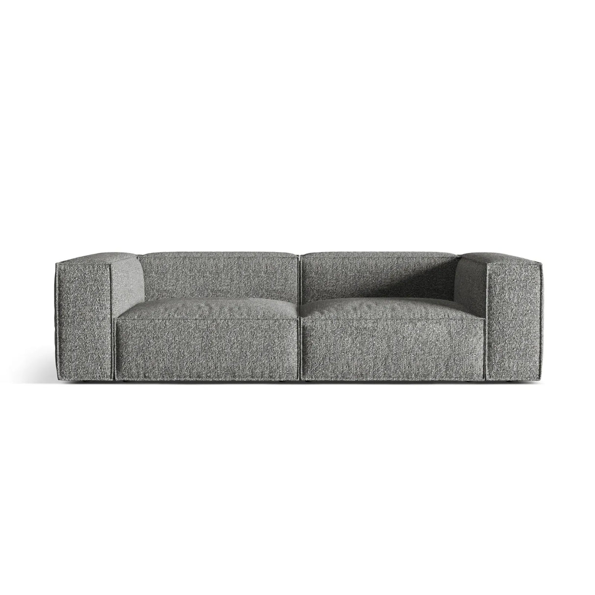 Nuria 4-Sitzer Sofa mit Bezug in Samt, Strukturstoff oder Boucle-Stoff, 250x110 cm - ZEN ZONE Furniture