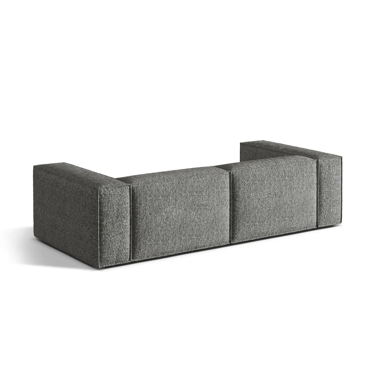 Nuria 4-Sitzer Sofa mit Bezug in Samt, Strukturstoff oder Boucle-Stoff, 250x110 cm - ZEN ZONE Furniture