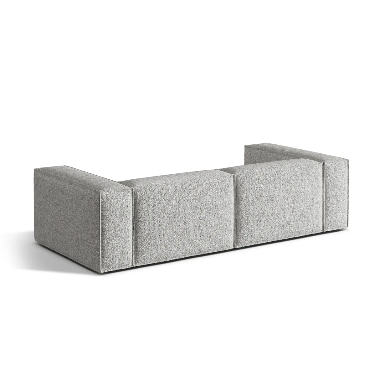 Nuria 4-Sitzer Sofa mit Bezug in Samt, Strukturstoff oder Boucle-Stoff, 250x110 cm - ZEN ZONE Furniture