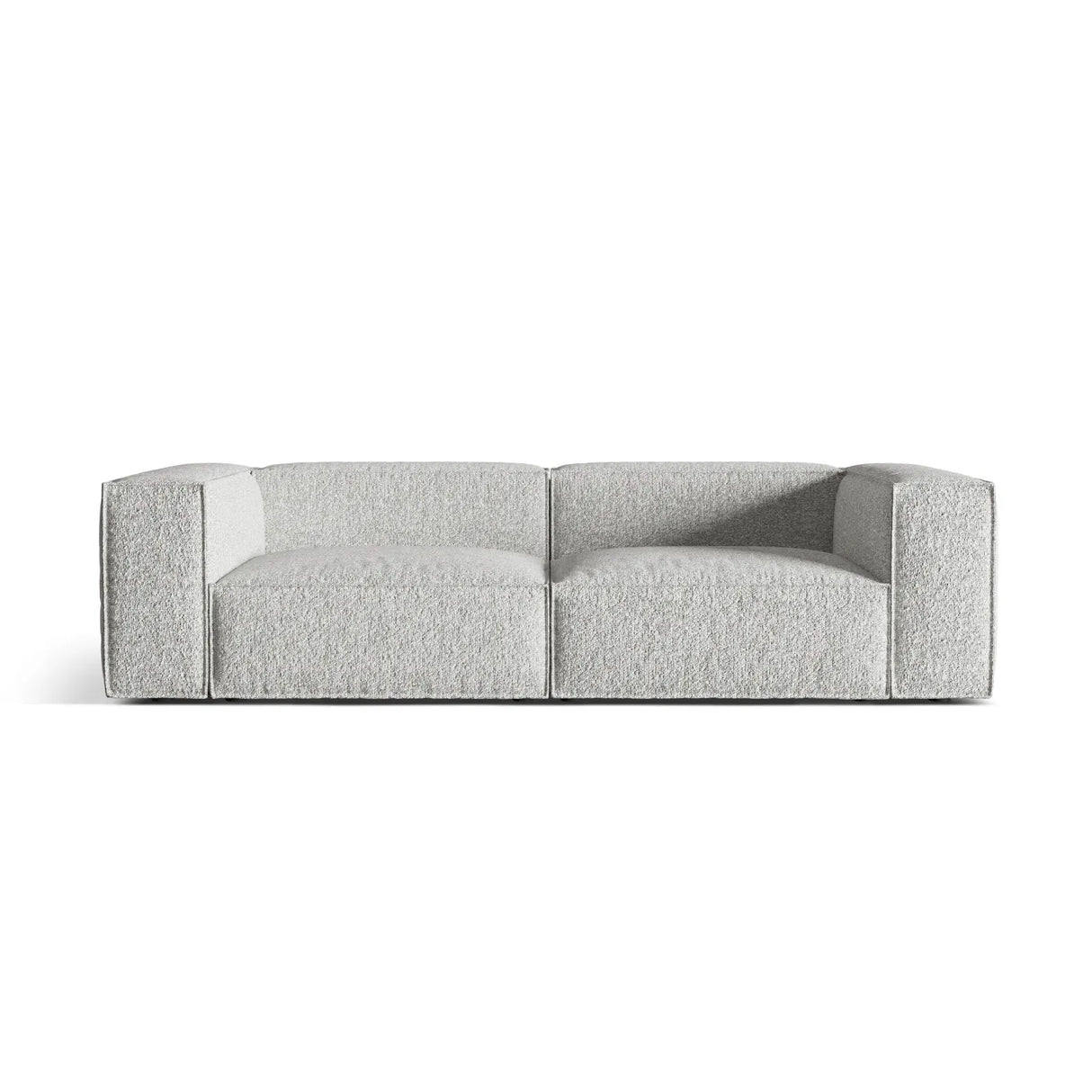 Nuria 4-Sitzer Sofa mit Bezug in Samt, Strukturstoff oder Boucle-Stoff, 250x110 cm - ZEN ZONE Furniture