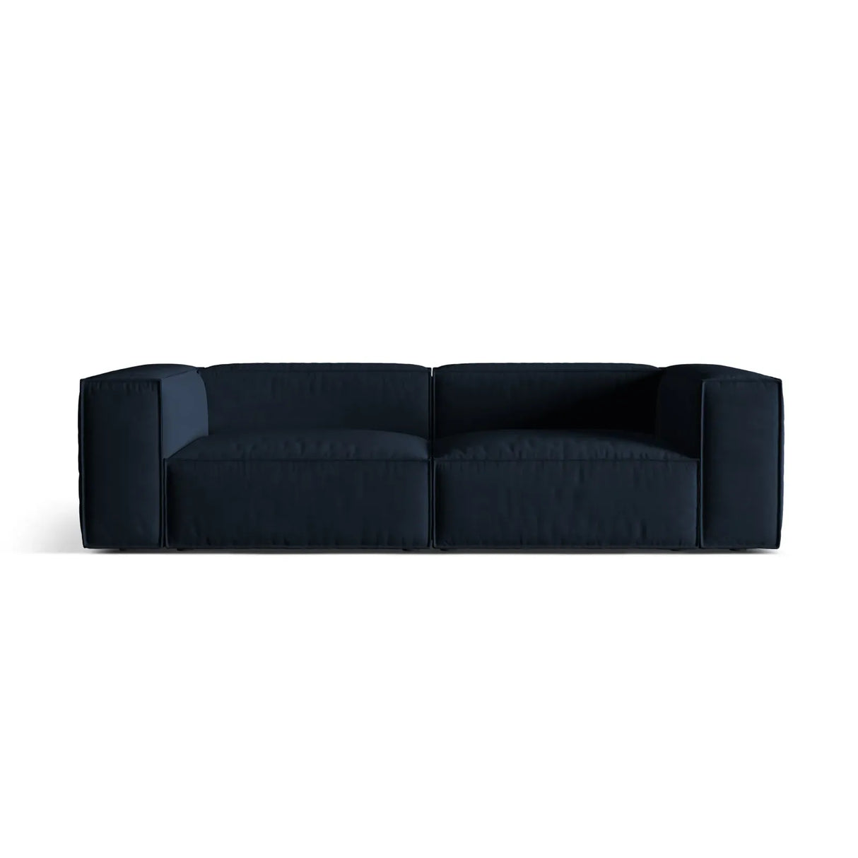 Nuria 4-Sitzer Sofa mit Bezug in Samt, Strukturstoff oder Boucle-Stoff, 250x110 cm - ZEN ZONE Furniture