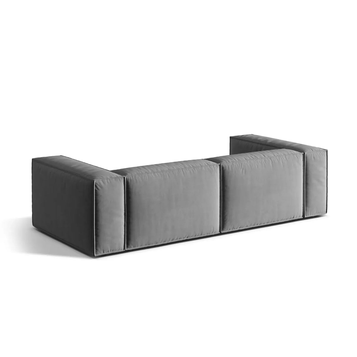 Nuria 4-Sitzer Sofa mit Bezug in Samt, Strukturstoff oder Boucle-Stoff, 250x110 cm - ZEN ZONE Furniture