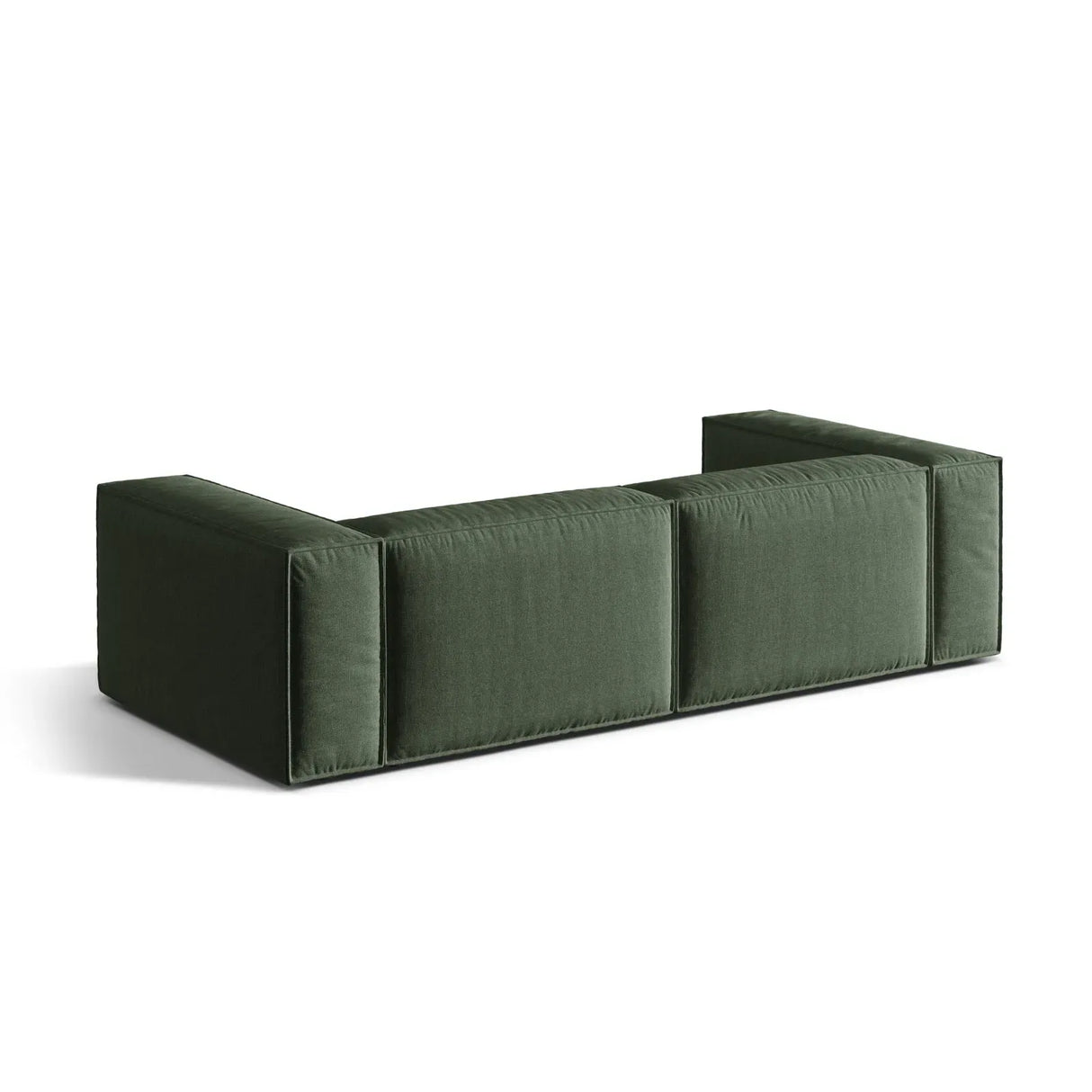 Nuria 4-Sitzer Sofa mit Bezug in Samt, Strukturstoff oder Boucle-Stoff, 250x110 cm - ZEN ZONE Furniture