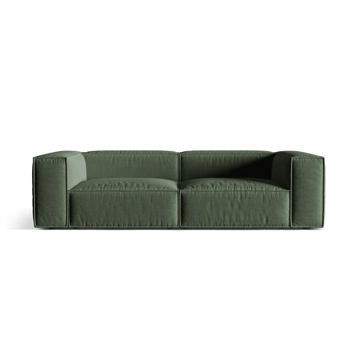 Nuria 4-Sitzer Sofa mit Bezug in Samt, Strukturstoff oder Boucle-Stoff, 250x110 cm - ZEN ZONE Furniture