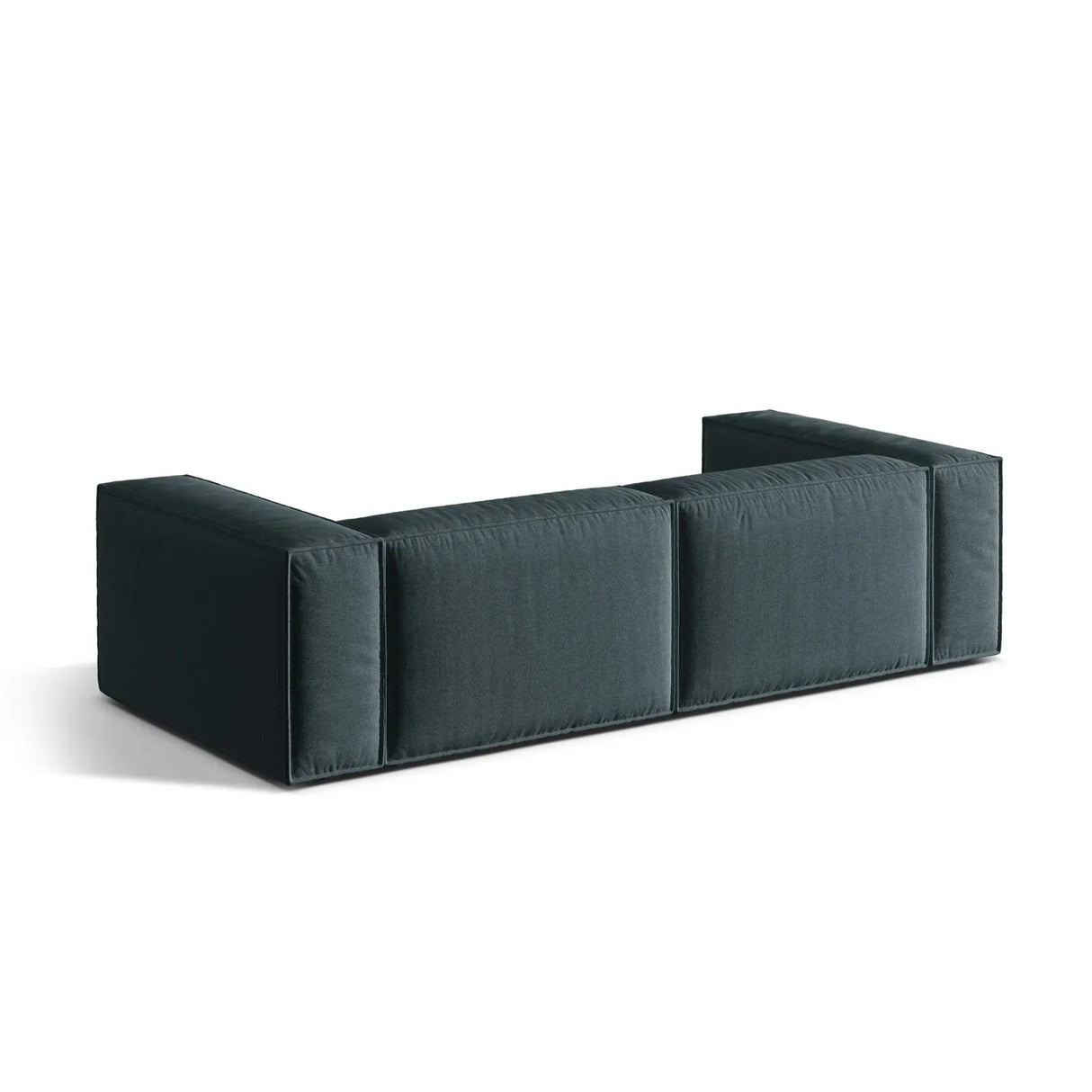 Nuria 4-Sitzer Sofa mit Bezug in Samt, Strukturstoff oder Boucle-Stoff, 250x110 cm - ZEN ZONE Furniture
