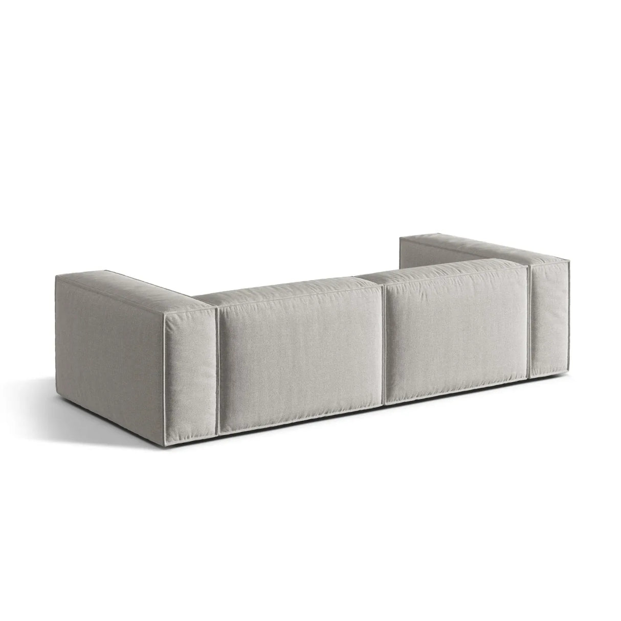 Nuria 4-Sitzer Sofa mit Bezug in Samt, Strukturstoff oder Boucle-Stoff, 250x110 cm - ZEN ZONE Furniture