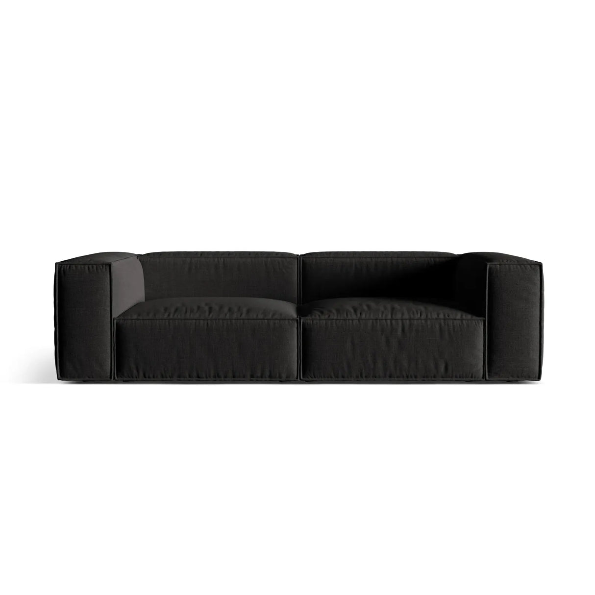 Nuria 4-Sitzer Sofa mit Bezug in Samt, Strukturstoff oder Boucle-Stoff, 250x110 cm - ZEN ZONE Furniture