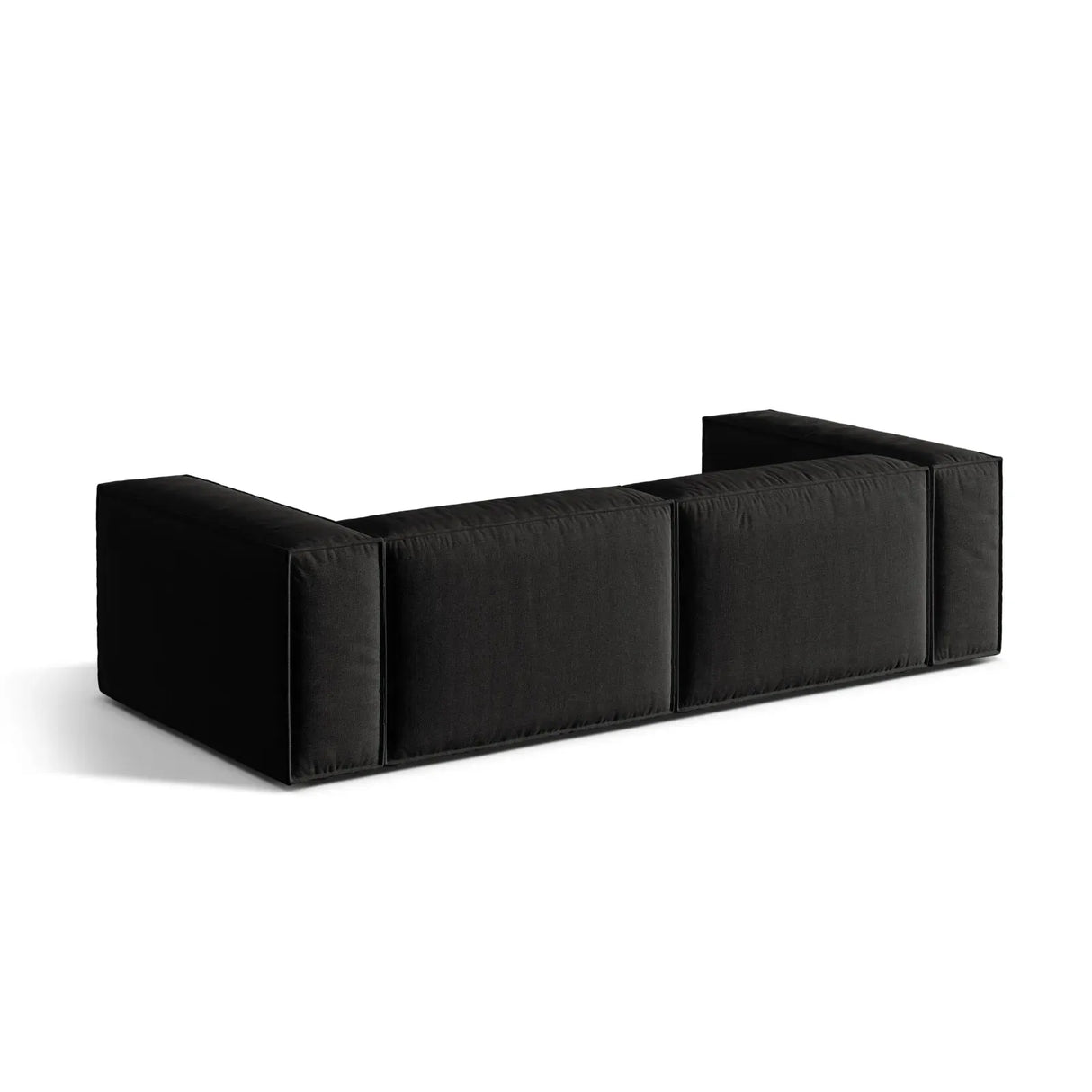 Nuria 4-Sitzer Sofa mit Bezug in Samt, Strukturstoff oder Boucle-Stoff, 250x110 cm - ZEN ZONE Furniture