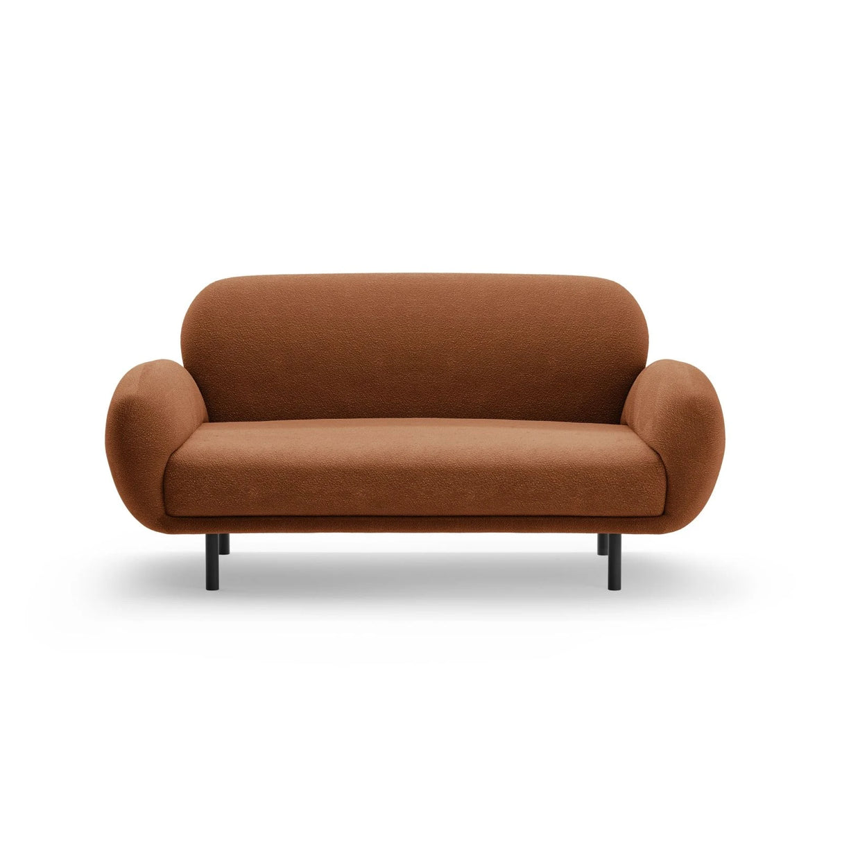 Poppy 2-Sitzer Sofa aus Boucle (Baloo 2078) in Terrakotta, 148x72 cm – Bild 3