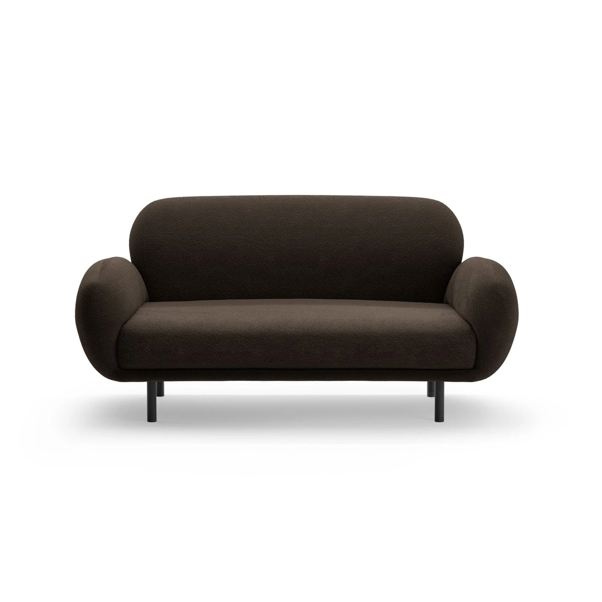 Poppy 2-Sitzer Sofa aus Boucle (Baloo 2081) in Braun, 148x72 cm – Bild 3