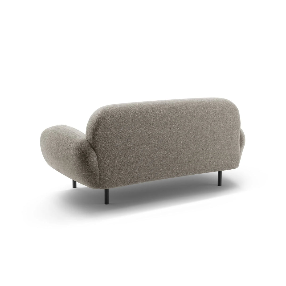Poppy 2-Sitzer Sofa aus Boucle (Baloo 2084) in Grau, 148x72 cm – Bild 5