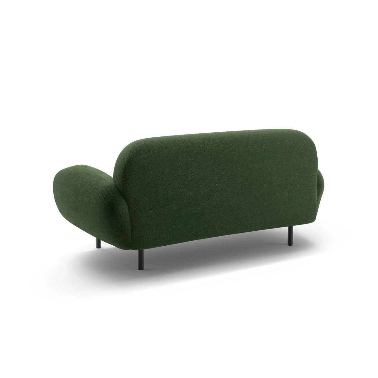 Poppy 2-Sitzer Sofa aus Boucle (Baloo 2089) in Grün, 148x72 cm – Bild 5