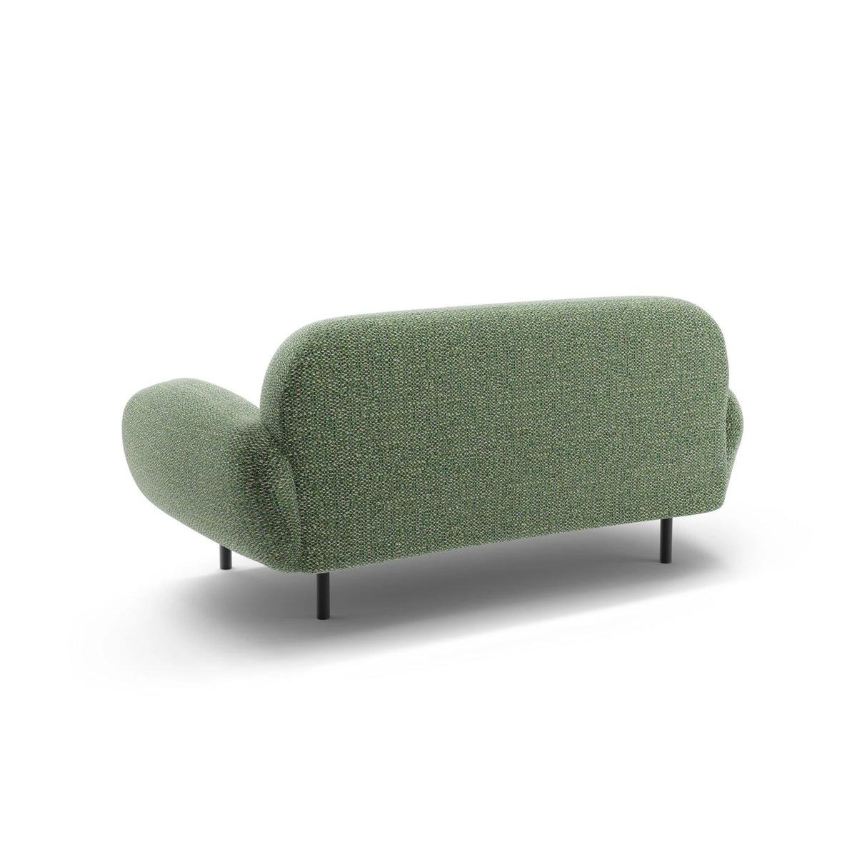 Poppy 2-Sitzer Sofa aus Chenille (SILENCIO 34) in Grün, 148x72 cm – Bild 5