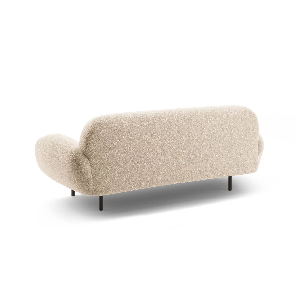 Poppy 2,5-Sitzer Sofa aus Boucle (Baloo 2074) in Beige, 178x72 cm – Bild 5