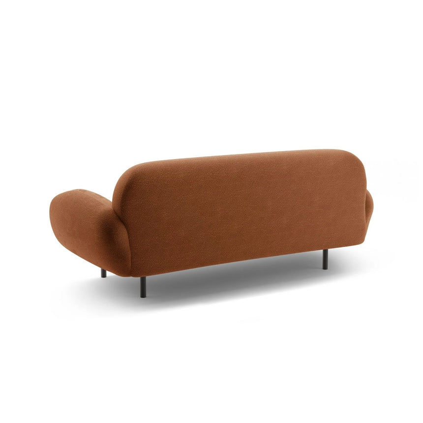 Poppy 2,5-Sitzer Sofa aus Boucle (Baloo 2078) in Terrakotta, 178x72 cm – Bild 5