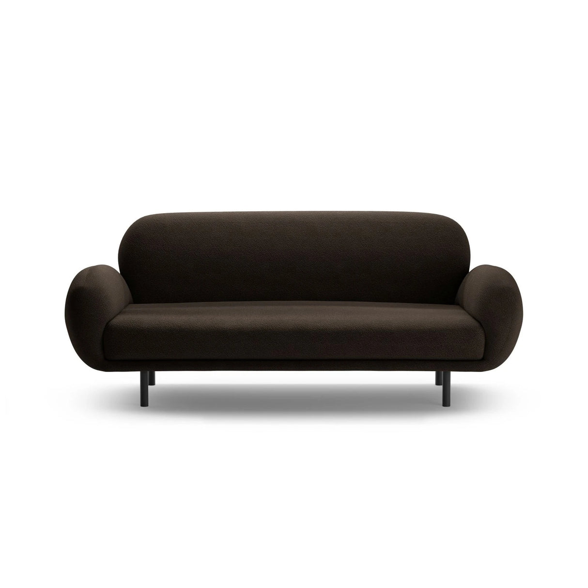 Poppy 2,5-Sitzer Sofa aus Boucle (Baloo 2081) in Braun, 178x72 cm – Bild 3