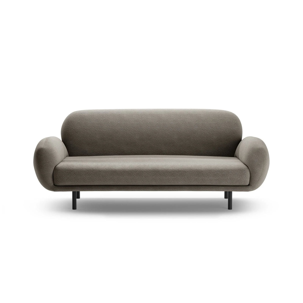 Poppy 2,5-Sitzer Sofa aus Boucle (Baloo 2084) in Grau, 178x72 cm – Bild 3