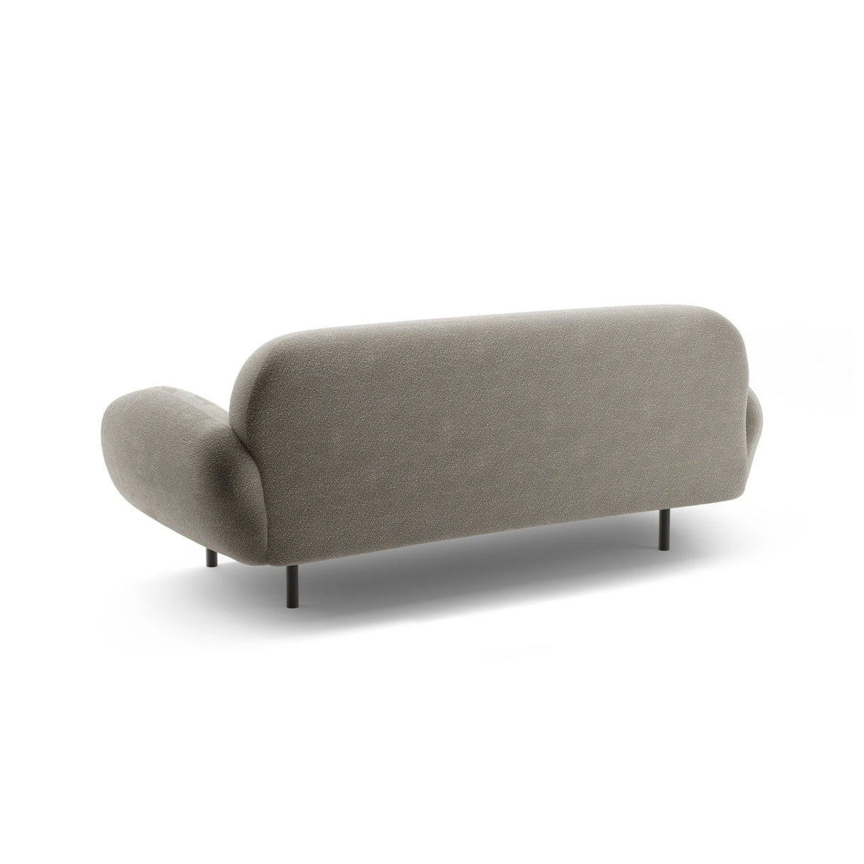 Poppy 2,5-Sitzer Sofa aus Boucle (Baloo 2084) in Grau, 178x72 cm – Bild 5