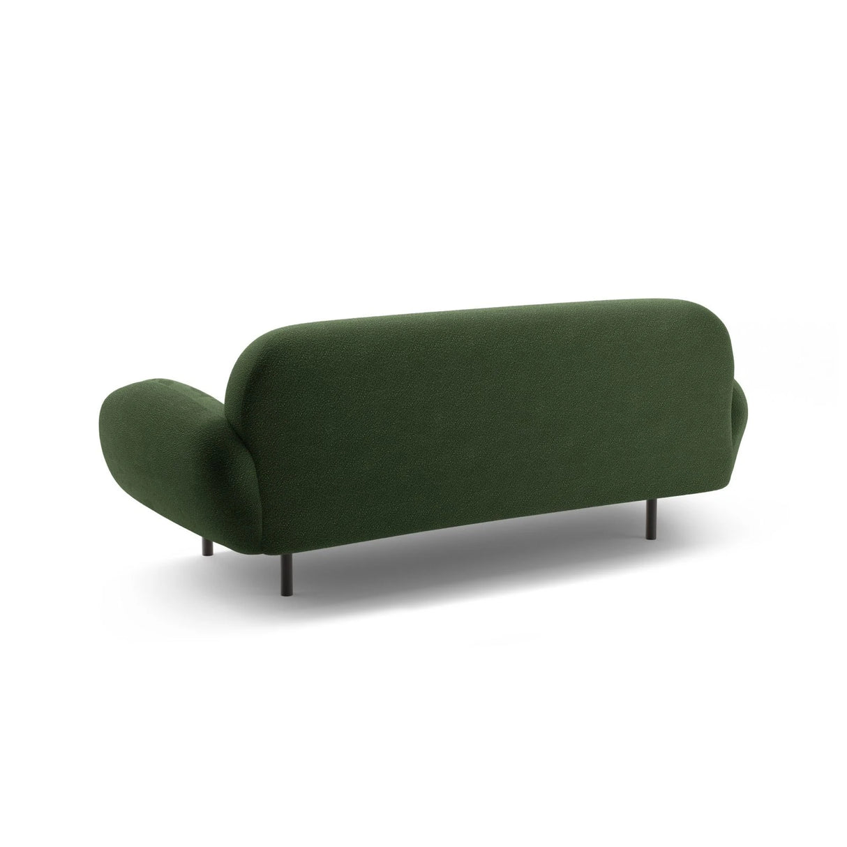 Poppy 2,5-Sitzer Sofa aus Boucle (Baloo 2089) in Grün, 178x72 cm – Bild 5