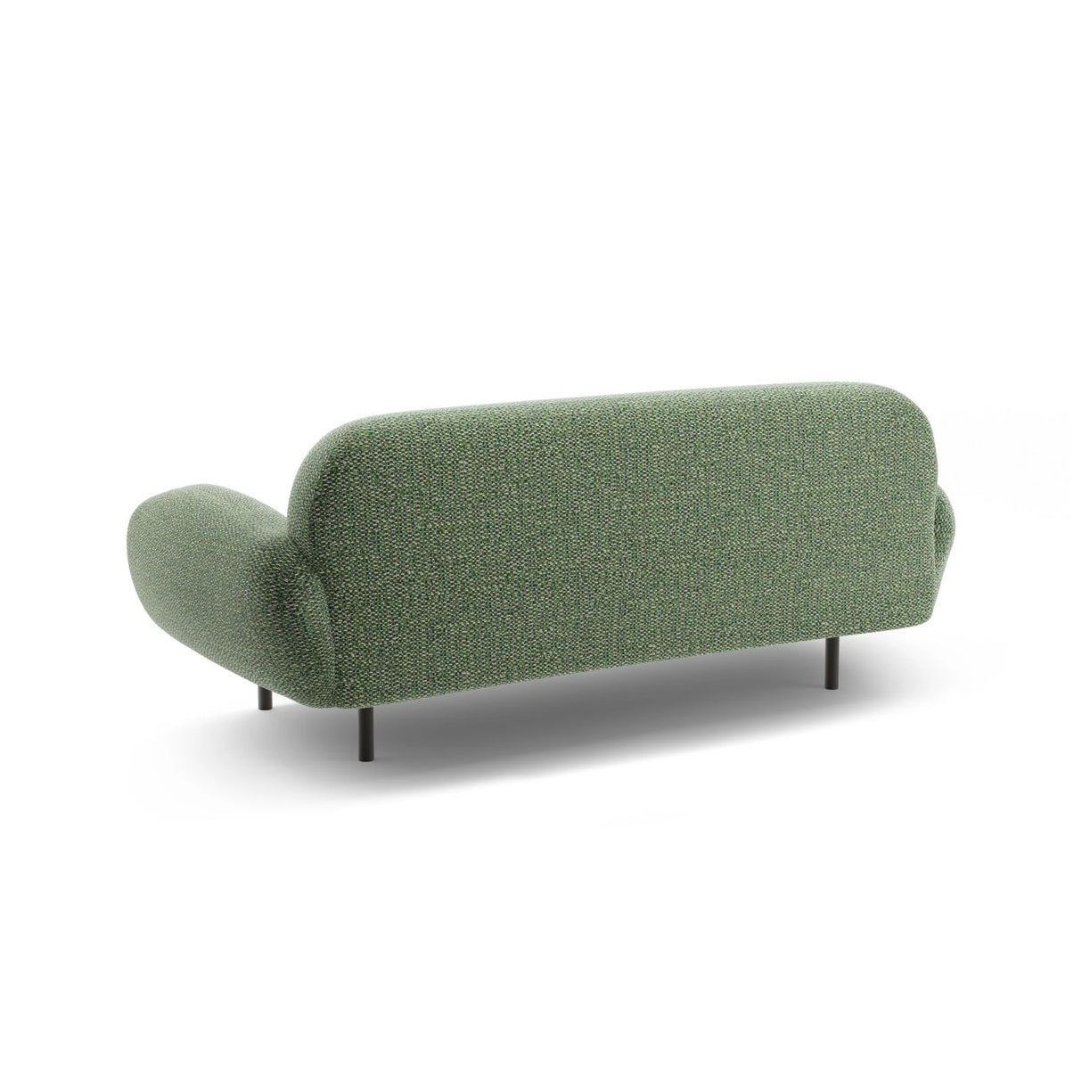 Poppy 2,5-Sitzer Sofa aus Chenille (SILENCIO 34) in Grün, 178x72 cm – Bild 5
