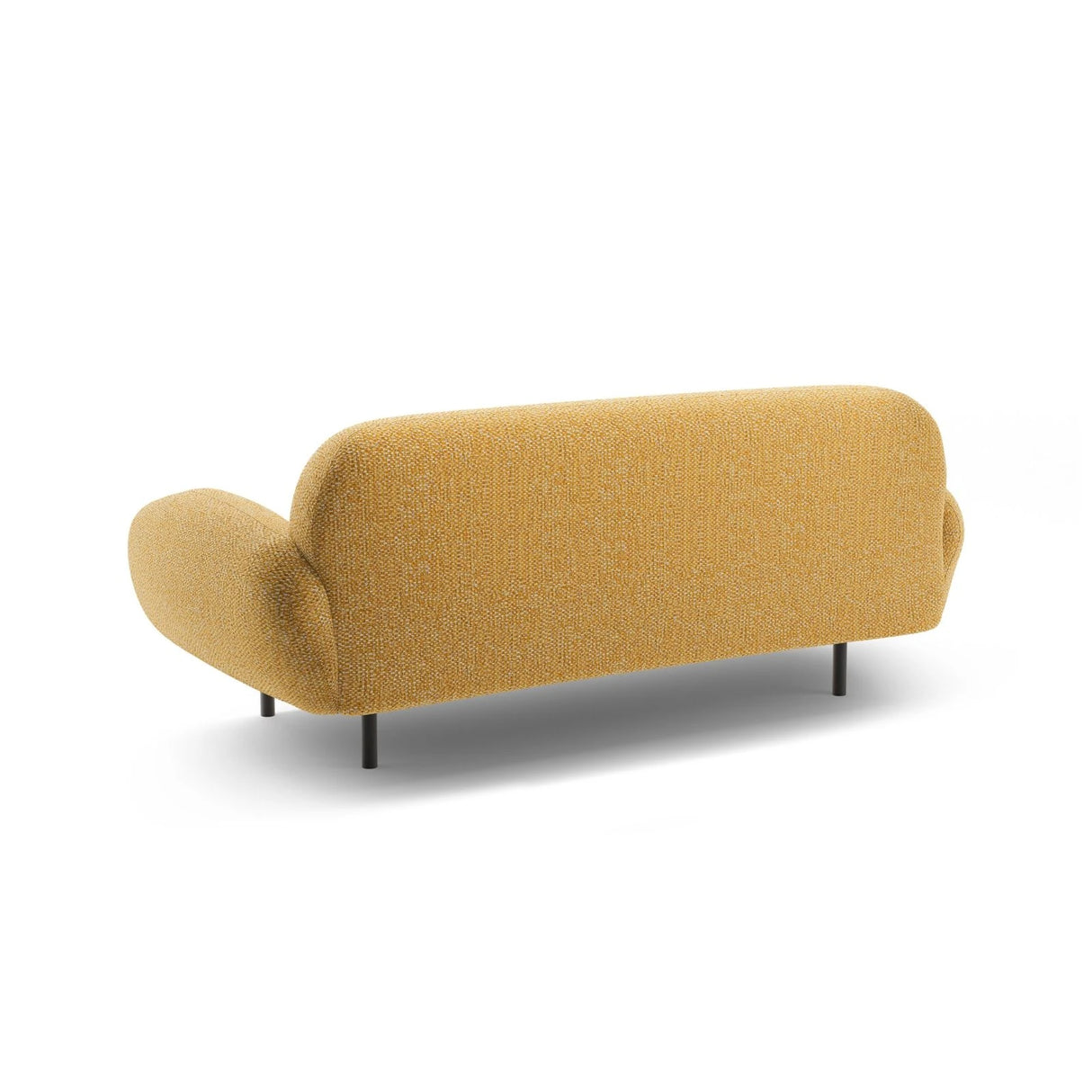 Poppy 2,5-Sitzer Sofa aus Chenille (SILENCIO 53) in Senf, 178x72 cm – Bild 5