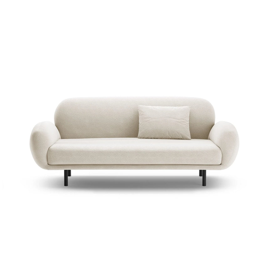 Poppy 2,5-Sitzer Sofa aus Samt, Chenille oder Boucle, 178x72 cm – Bild 1