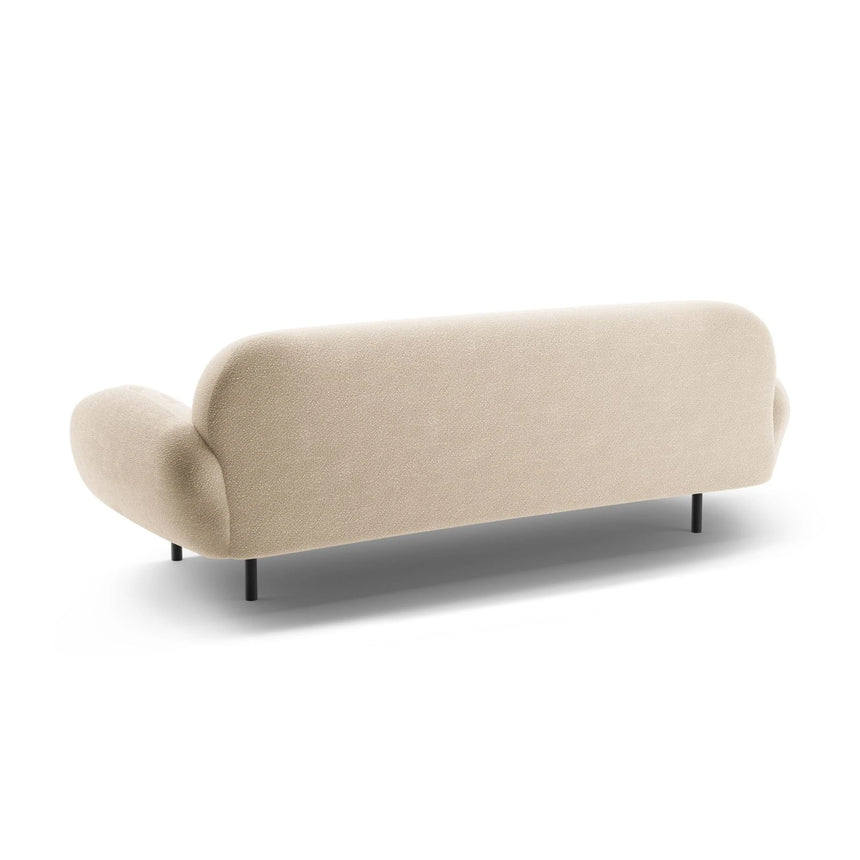 Poppy 3-Sitzer Sofa aus Boucle (Baloo 2074) in Beige, 208x72 cm – Bild 5