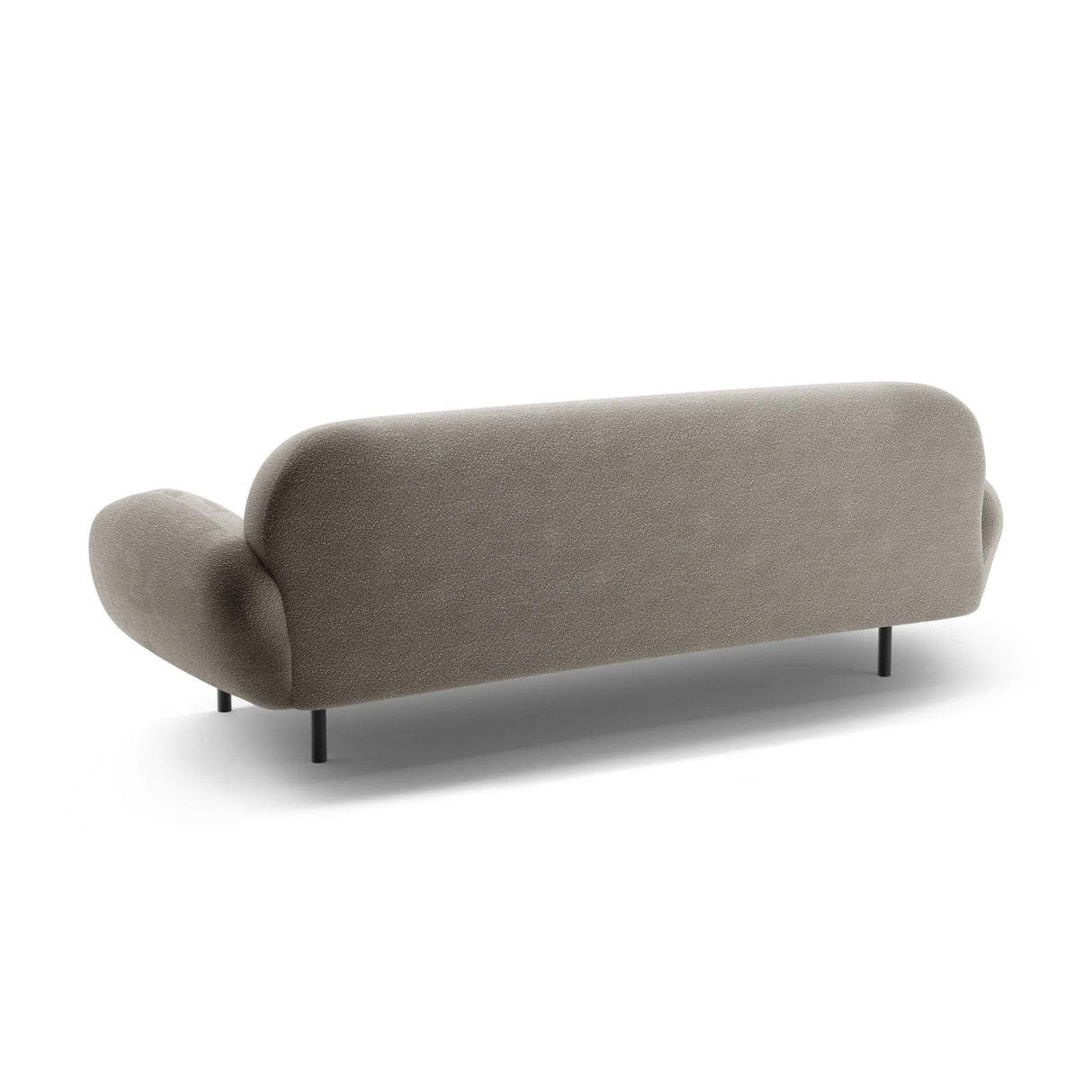 Poppy 3-Sitzer Sofa aus Boucle (Baloo 2084) in Grau, 208x72 cm – Bild 5