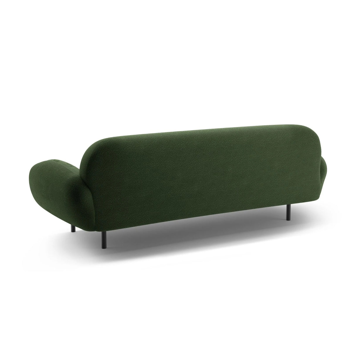 Poppy 3-Sitzer Sofa aus Boucle (Baloo 2089) in Grün, 208x72 cm – Bild 5