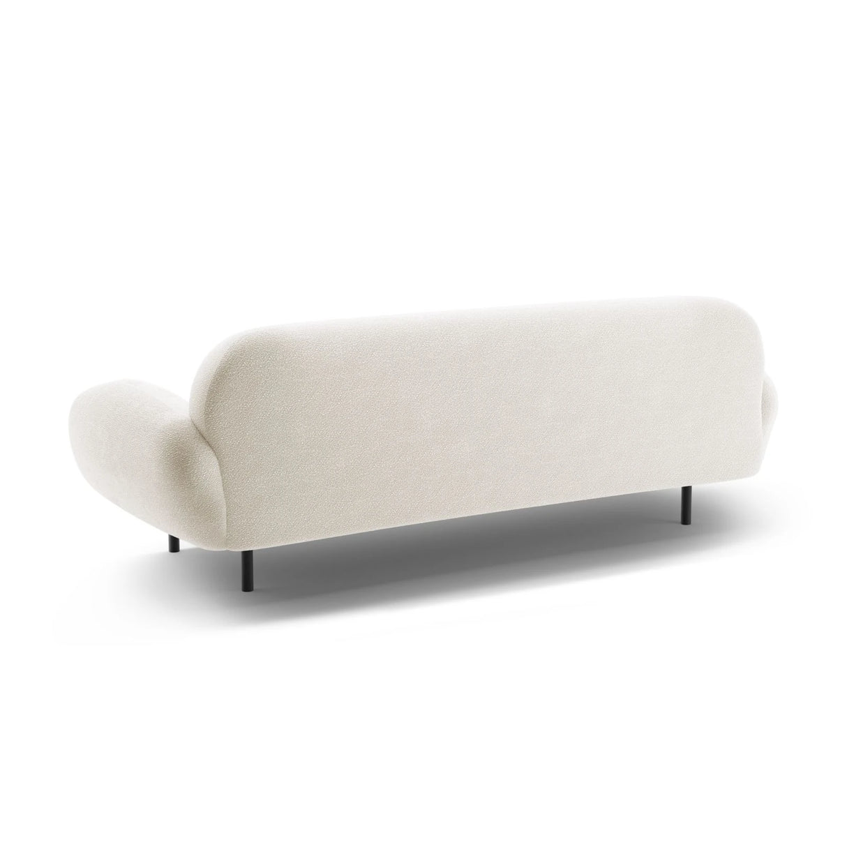 Poppy 3-Sitzer Sofa aus Samt, Chenille oder Boucle, 208x72 cm – Bild 5