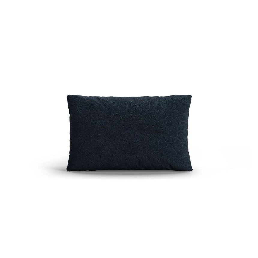 Poppy Kissen aus Boucle (Baloo 2088) in Dunkelblau, 50x30 cm – Bild 1