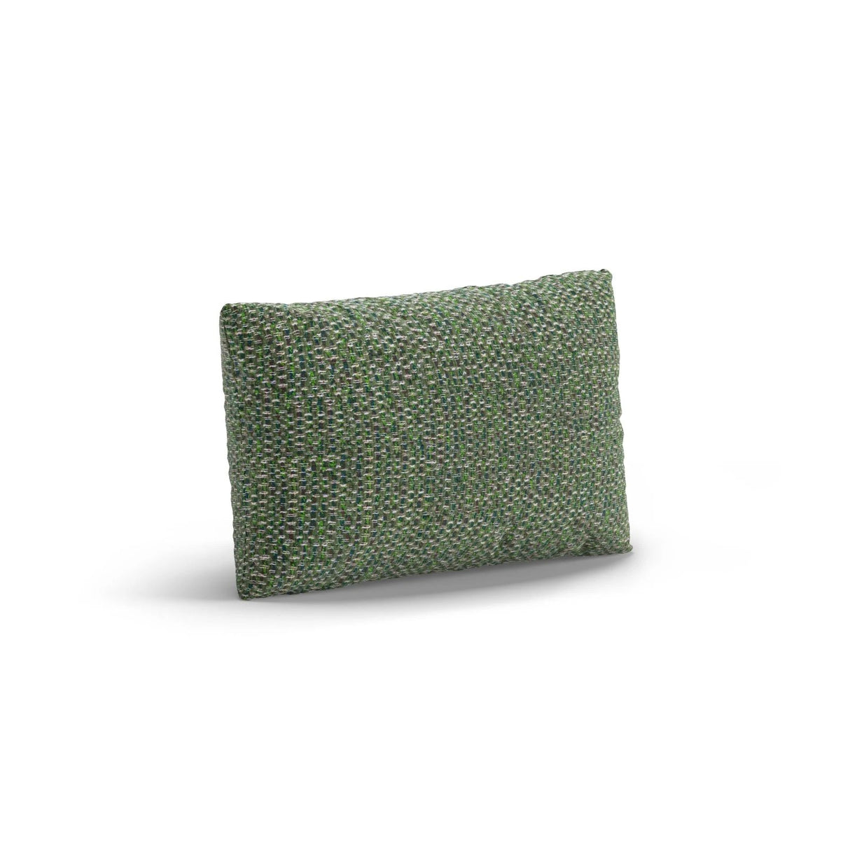 Poppy Kissen aus Chenille (SILENCIO 34) in Grün, 50x30 cm – Bild 2