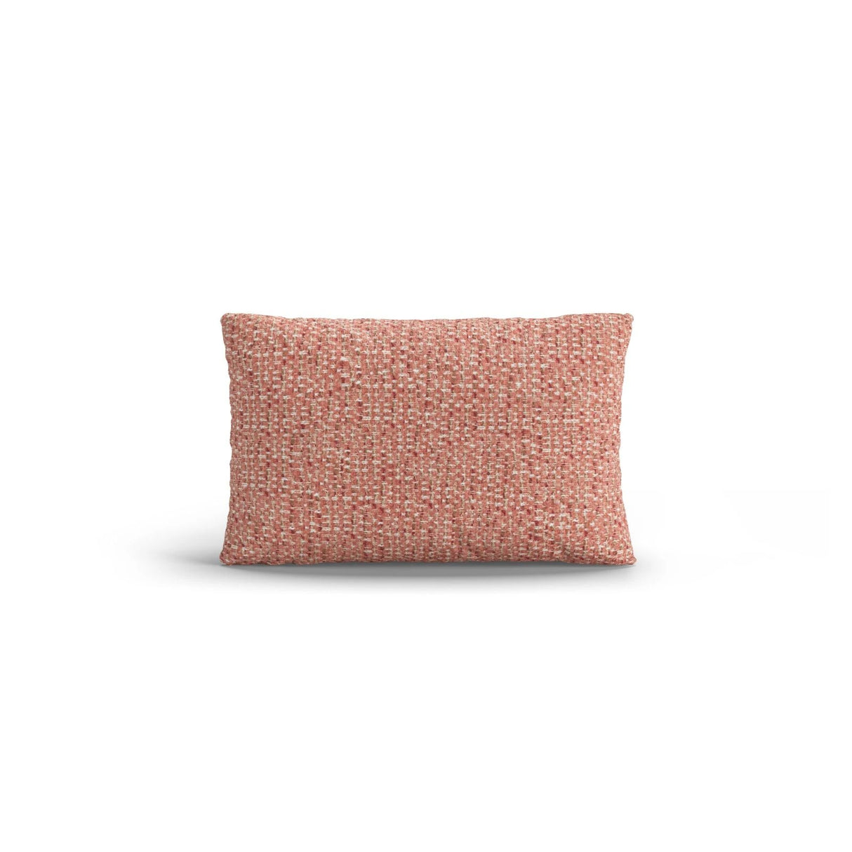 Poppy Kissen aus Chenille (SILENCIO 60) in Rosa, 50x30 cm – Bild 1