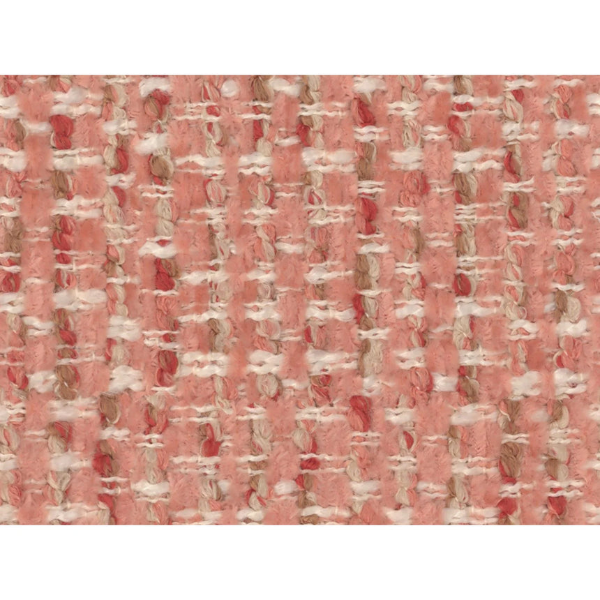 Poppy Kissen aus Chenille (SILENCIO 60) in Rosa, 50x30 cm – Bild 3