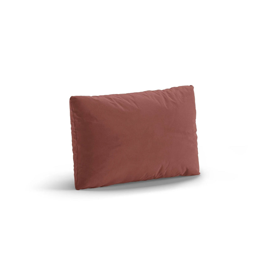 Poppy Kissen aus Samt (Casino Salmon) in Flamingo, 50x30 cm – Bild 2