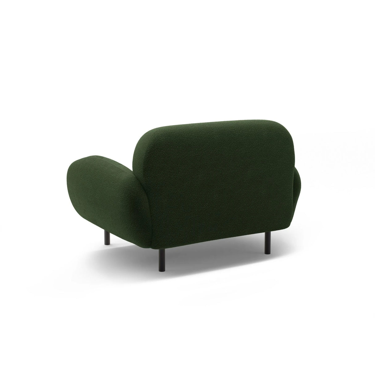 Poppy Sessel aus Boucle (Baloo 2089) in Grün, 90x72 cm – Bild 4