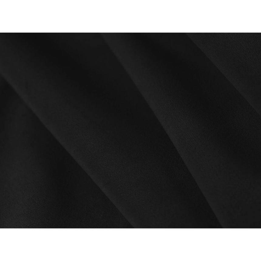Poppy Sessel aus Samt (Casino Black) in Schwarz, 90x72 cm – Bild 5