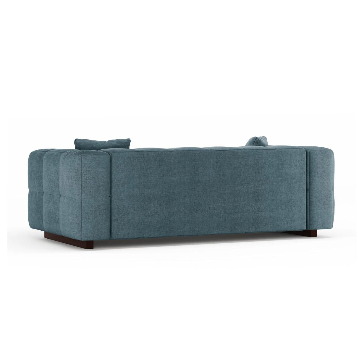 Puma 3-Sitzer Sofa mit Schlaffunktion aus Strukturierter Stoff (Sorella 76) in Hellblau, 260x92 cm – Bild 4