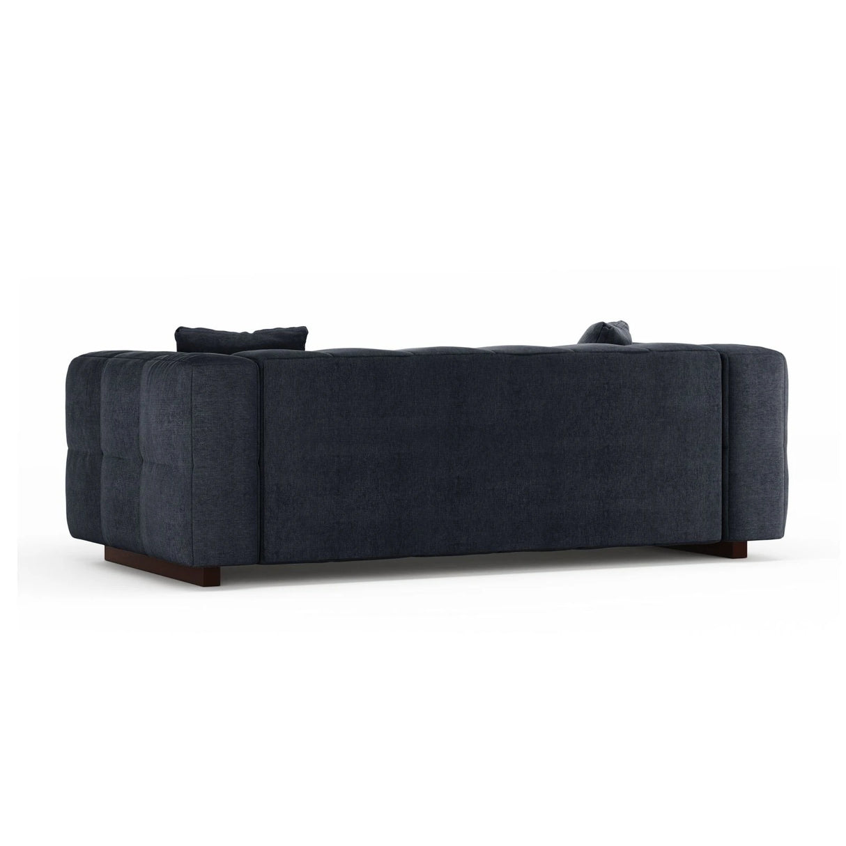 Puma 3-Sitzer Sofa mit Schlaffunktion aus Strukturierter Stoff (Sorella 77) in Dunkelblau, 260x92 cm – Bild 4
