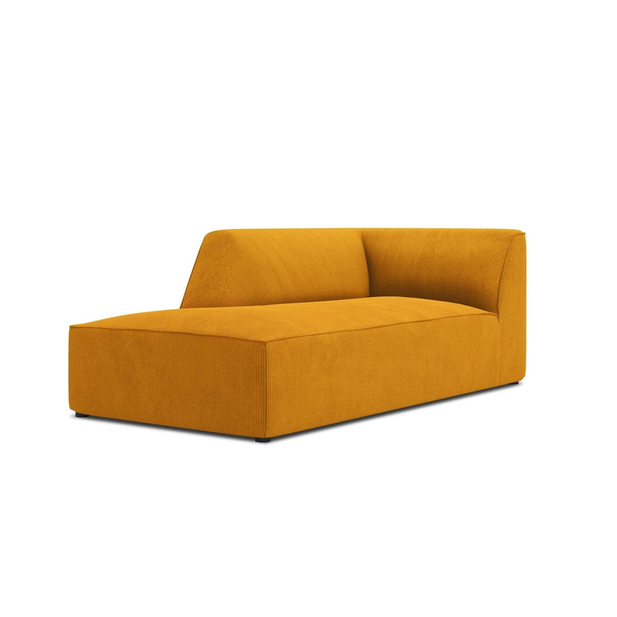 Ruby 2-Sitzer Sofa Chaiselongue Links, mit Bezug in Cord (ScaMos) in Gelb, 180x93 cm – Bild 5